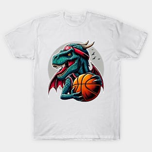 Basketsaurus 4 T-Shirt